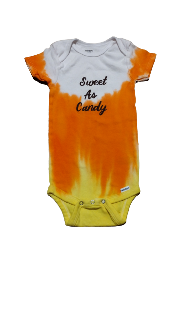 Baby One Piece, Candy Corn Onesie, Baby Onesie, Sweet as Candy