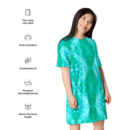 Bioluminescence Loose Fit T-shirt dress