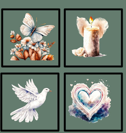 Nature's Path Quilt Panel: Serenity Mountain Scene