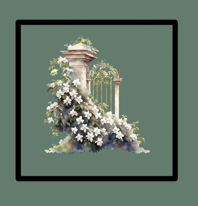 Nature's Path Quilt Panel: Serenity Mountain Scene