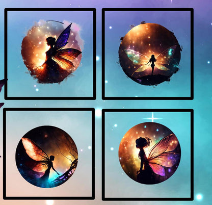 Fairy Meadow Quilt Panel and Blocks, Easy Quilt Blocks, Fairy Quilt, Fairy Blocks