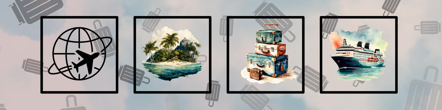 Journey Quilt Panel and Travel Blocks DIY