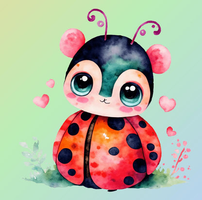 Ladybug Quilt Panel and Blocks, Beginner Quilt, Ladybug Ensemble