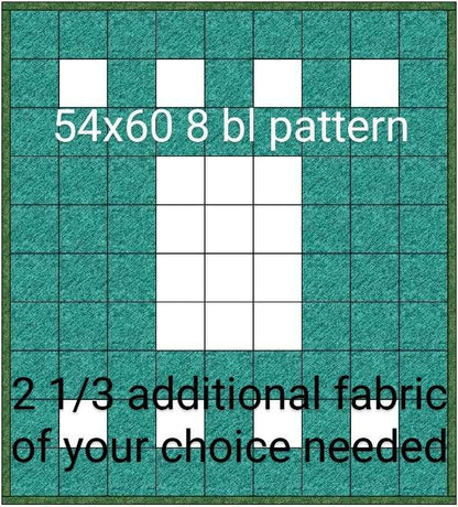 Football Player in Green, Quilt Panel & Blocks: Green Football Team