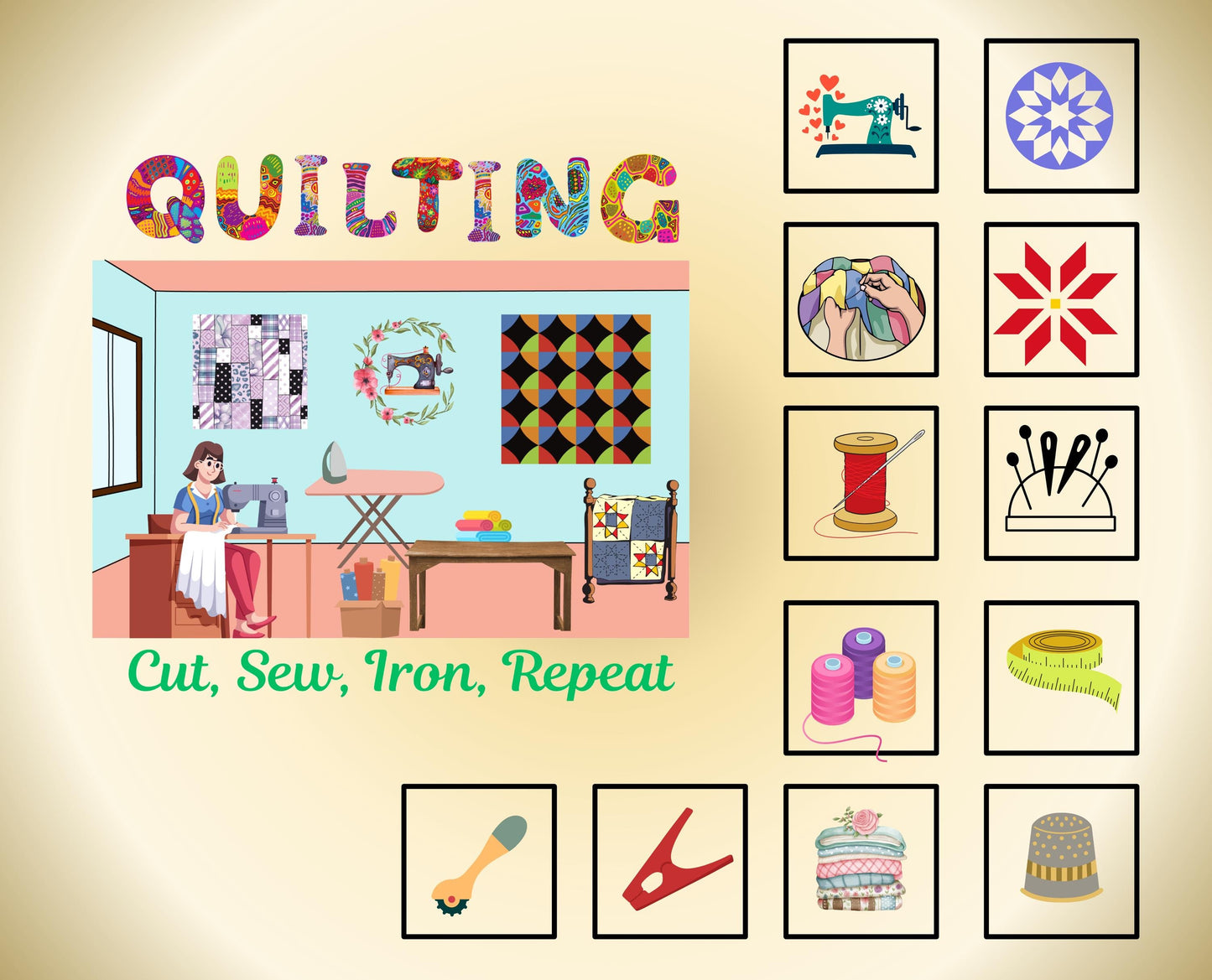 Quilting Panel & Blocks: Easy Quilting Project