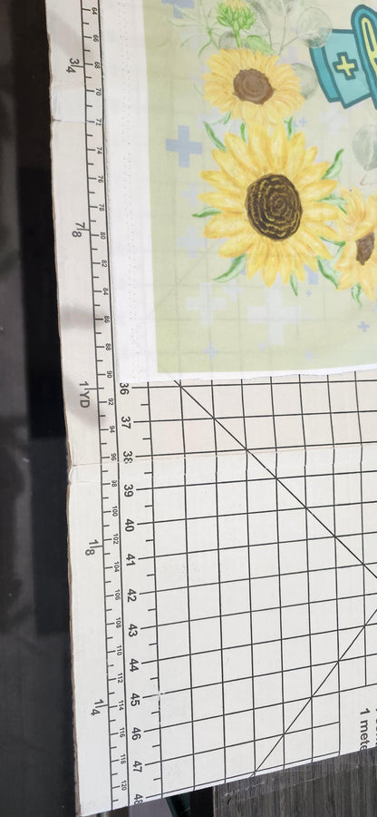 Personalized Nurse Quilt Panel: Custom Graduation/Retirement Gift