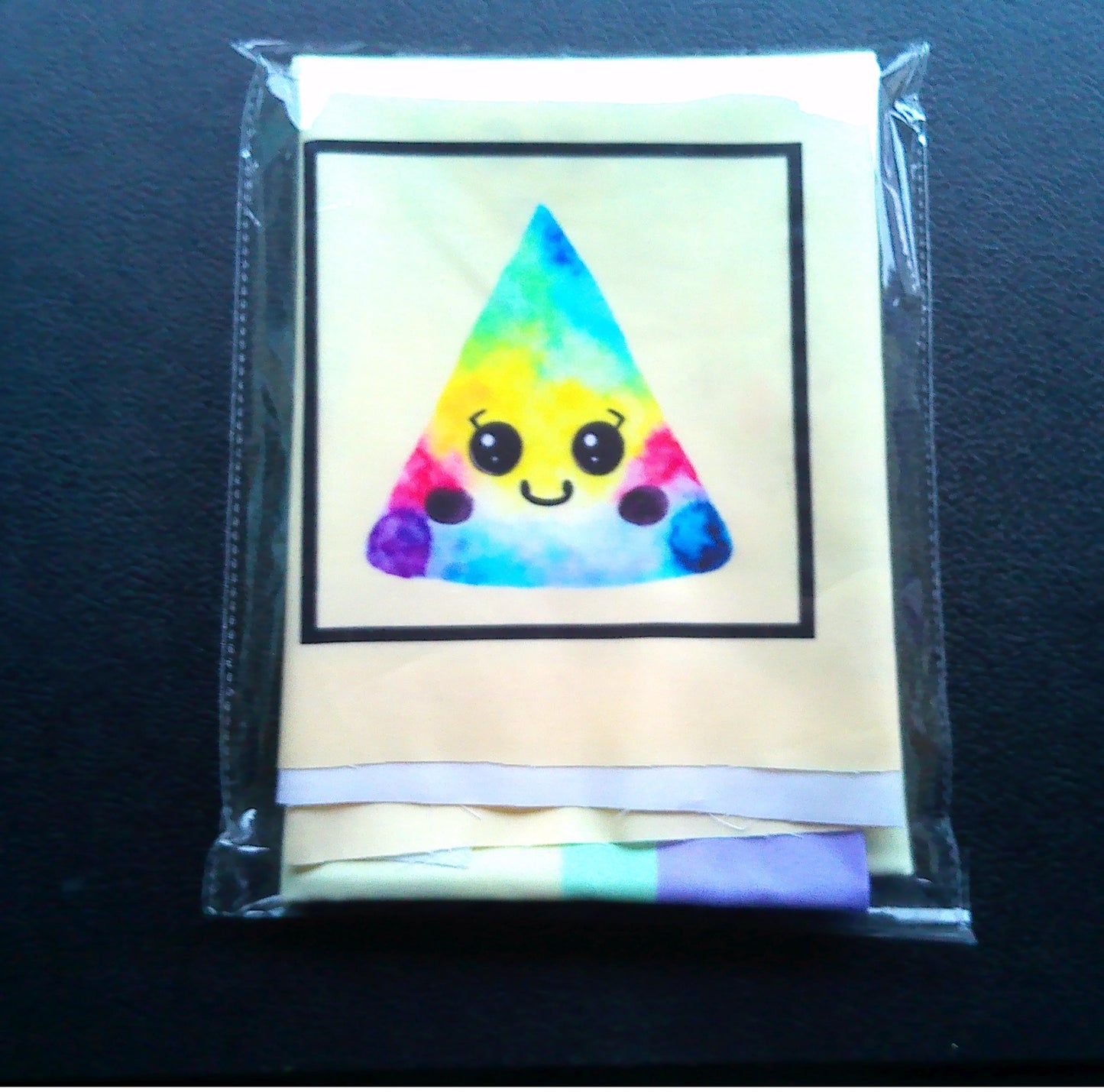 Colorful Triangles Quilt Panel and Blocks,  Autism Awareness Quilt, Autism Fabric Book