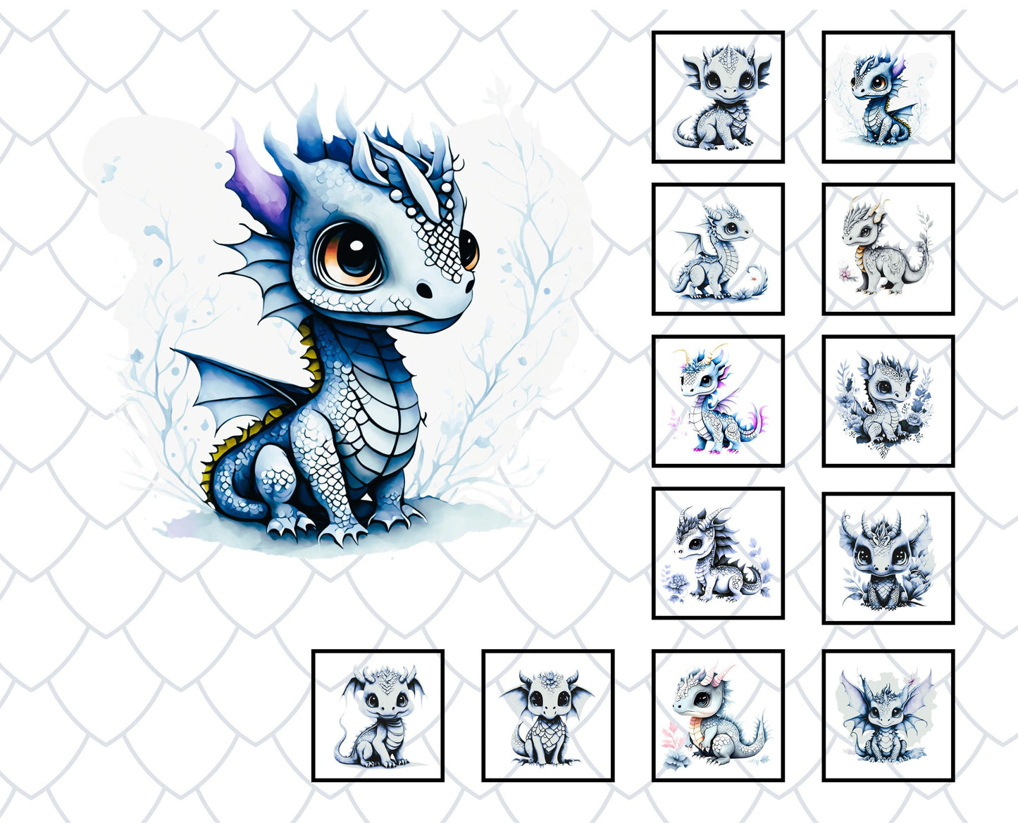 Baby Boy Dragon Quilt Panel & Blocks, Quilt Cotton Fabric, DIY Quilt, Nursery Wall Art, DIY Fabric Book