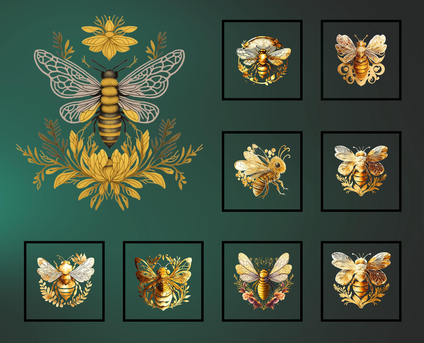 Bee Quilt Panel & Blocks, Easy Quilt, Bee Cotton Fabric, Quality Quilt Cotton