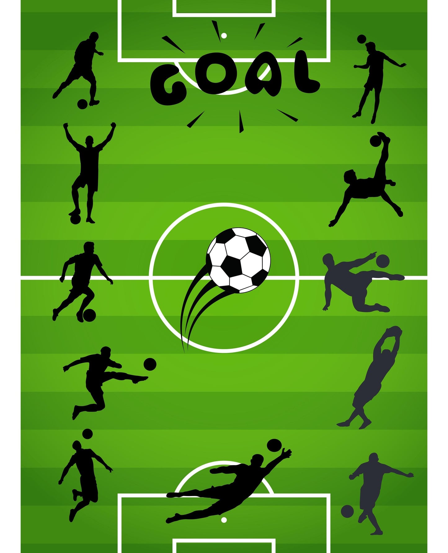 Soccer Quilt Panel, Soccer Cotton Fabric, DIY Quilt Project Soccer Fabric, Football Quilt Panel
